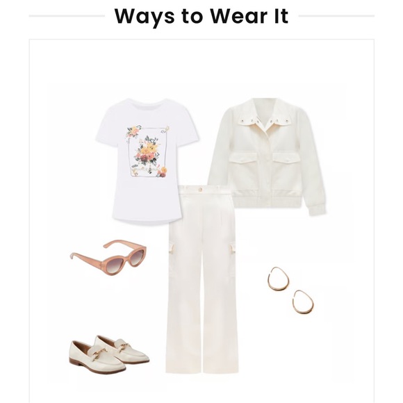 Fluid Bomber Jacket,Drapey Cargo Bermuda NWT Jacket Size S and shorts  size 4 - Picture 8 of 15